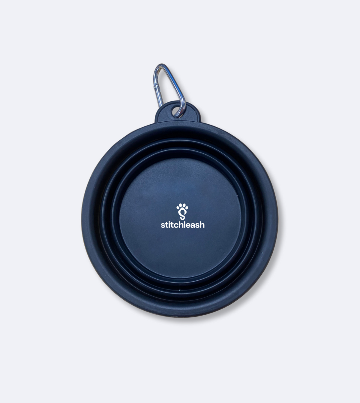Collapsible Water Bowl 650ml Black (Add-On)