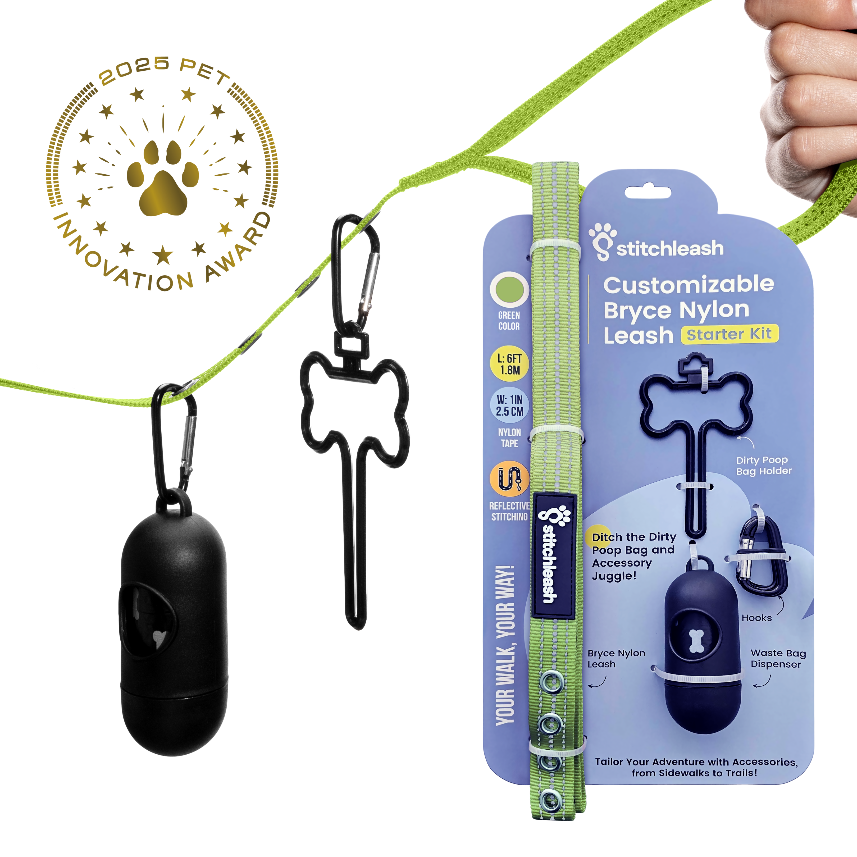 パターカバーリーシュFrosty Pints Rubber Leash パターカバーリーシュFrosty Pints Rubber Leash Berry Sweet Harness